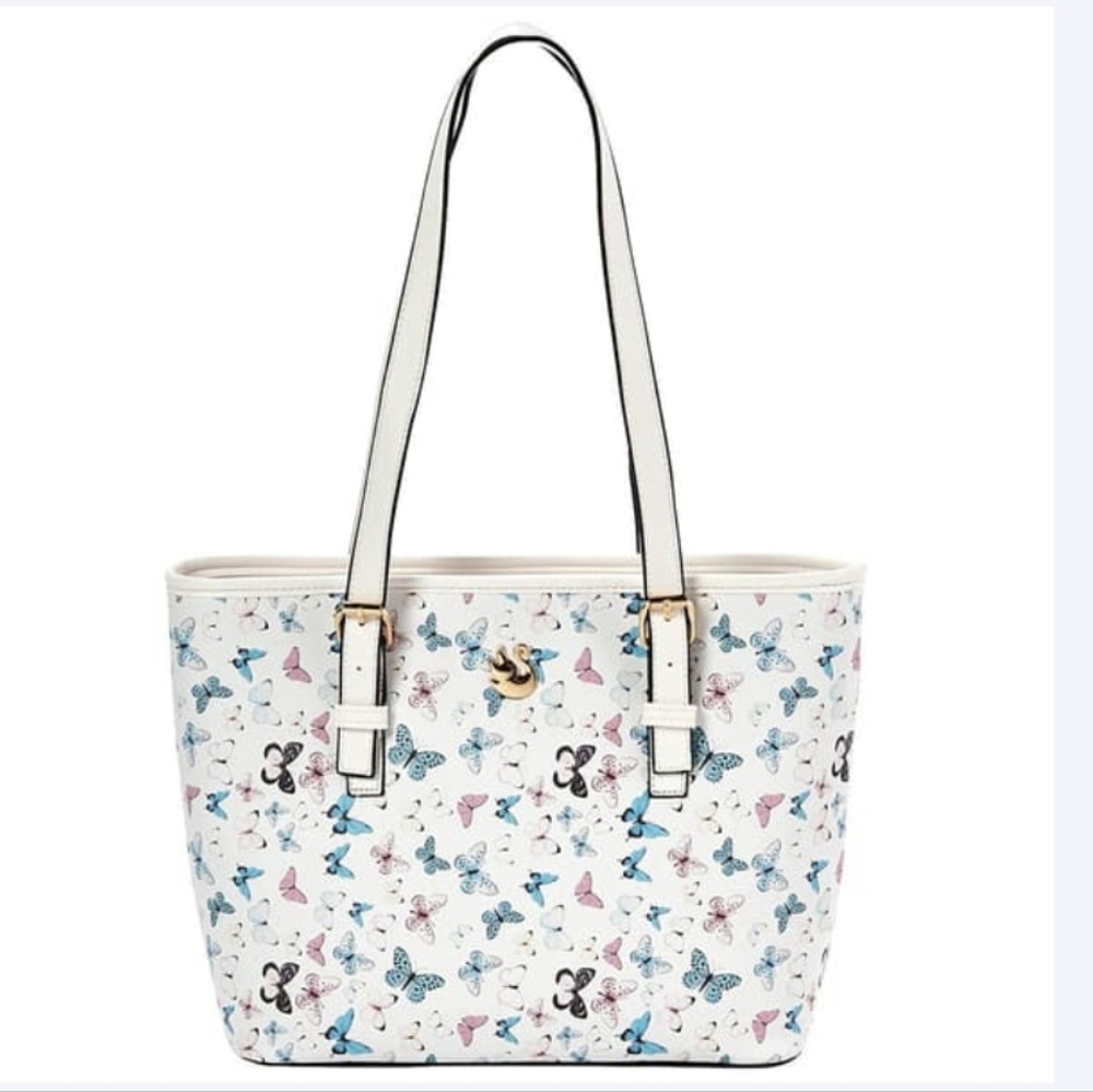 Gloria Vanderbilt Top Zip Butterfly Tote NWT - Picture 3 of 10